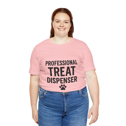 Professional Treat Dispenser Unisex Jersey Short Sleeve Tee T-shirt
