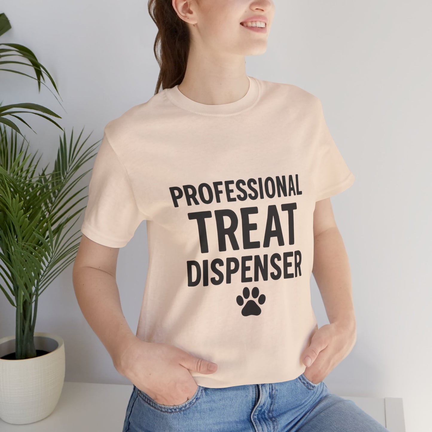 Professional Treat Dispenser Unisex Jersey Short Sleeve Tee T-shirt