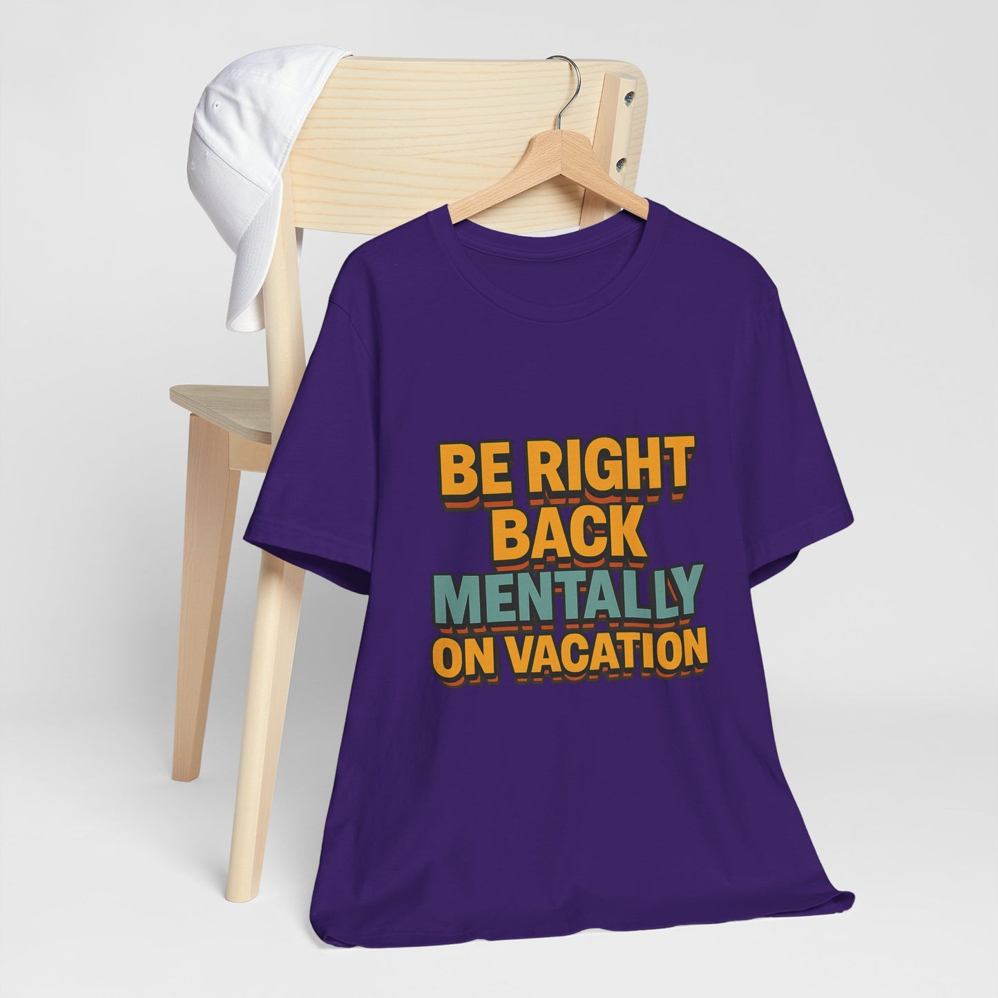Mentally On Vacation Unisex Jersey Short Sleeve Tee T-shirt