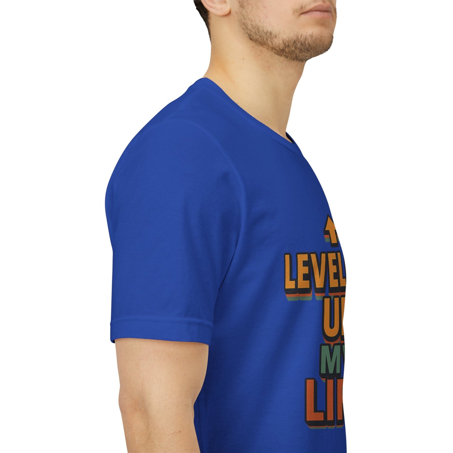 Leveling Up My Life Unisex Jersey Short Sleeve Tee T-shirt