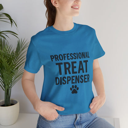 Professional Treat Dispenser Unisex Jersey Short Sleeve Tee T-shirt