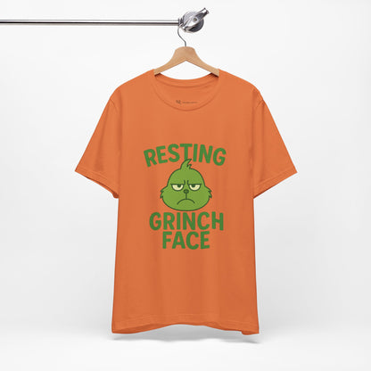 Gringe Resting Face Christmas Unisex Jersey Short Sleeve Tee T-shirt