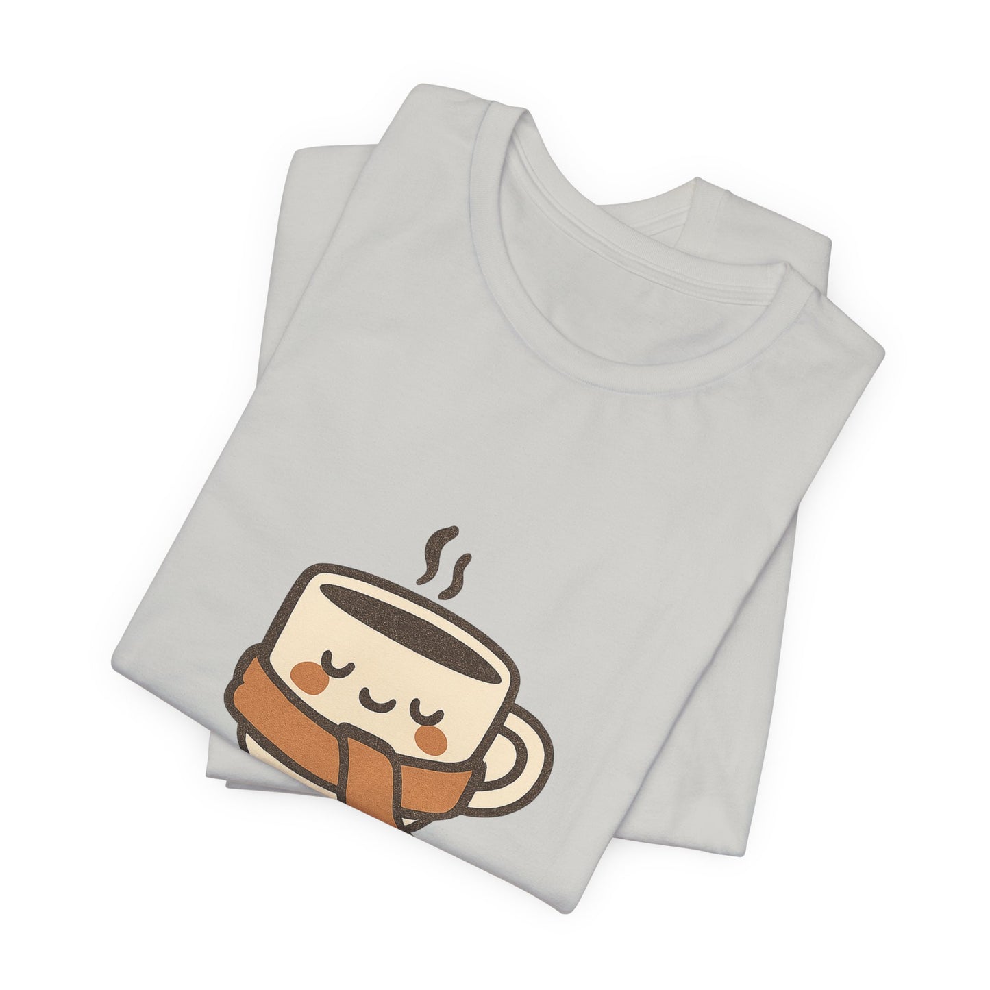 Warm Me Up Coffee Cup Unisex Jersey Short Sleeve Tee T-shirt