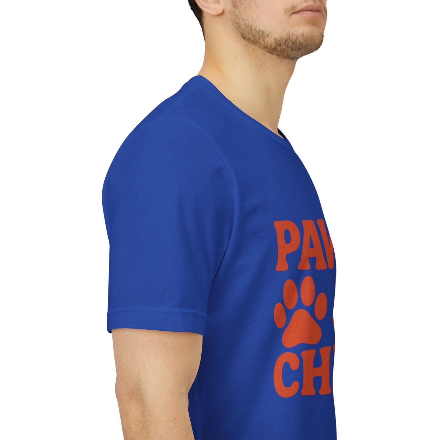 Paws and Chill Pet Lovers Unisex Jersey Short Sleeve Tee T-shirt