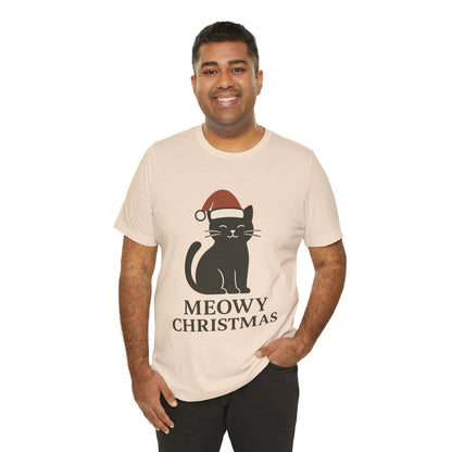 Meowy Christmas Unisex Jersey Short Sleeve Tee T-shirt
