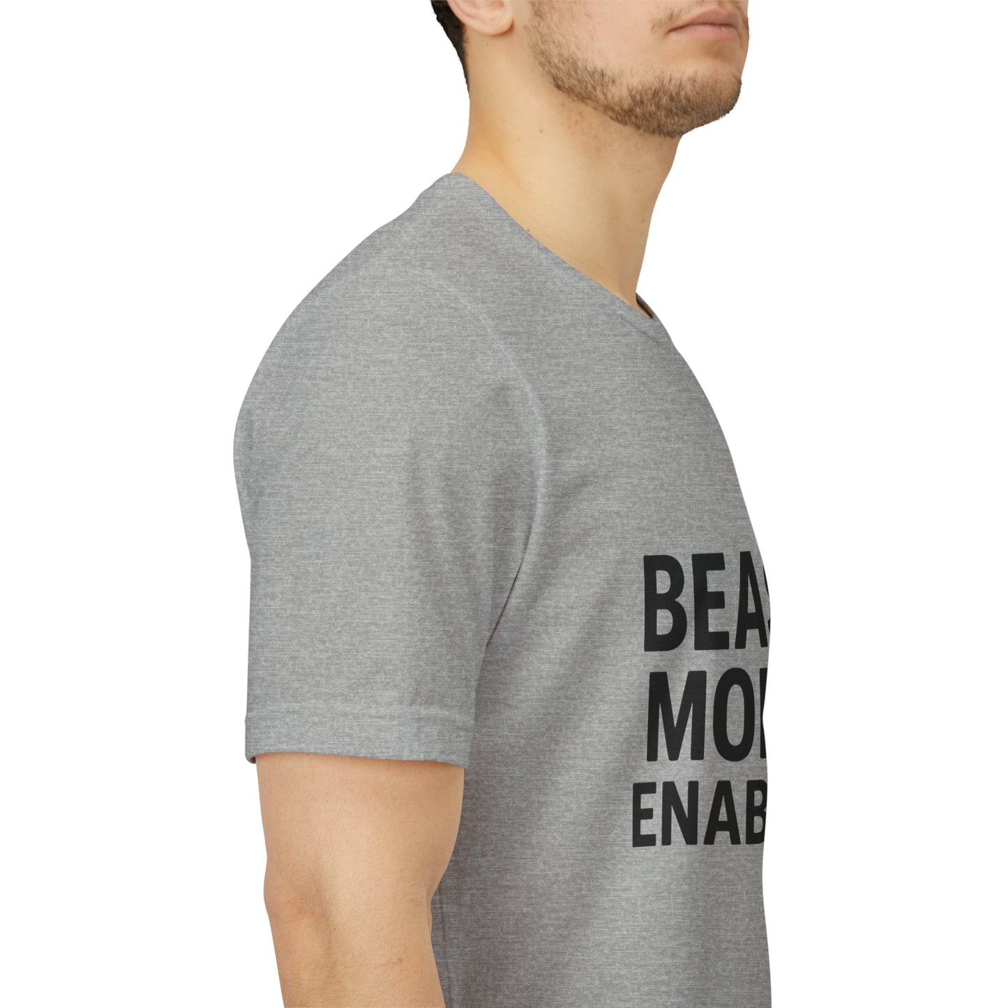 Beast Mode Enabled Unisex Jersey Short Sleeve Tee T-shirt
