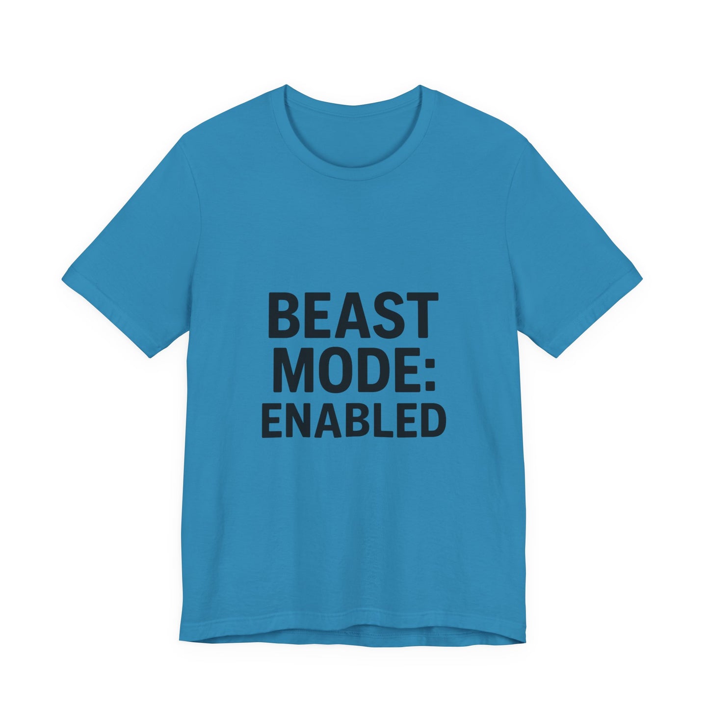 Beast Mode Enabled Unisex Jersey Short Sleeve Tee T-shirt