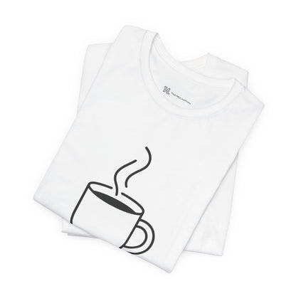 Brewed For Peace Coffee Humor Unisex Jersey Short Sleeve Tee T-shirt