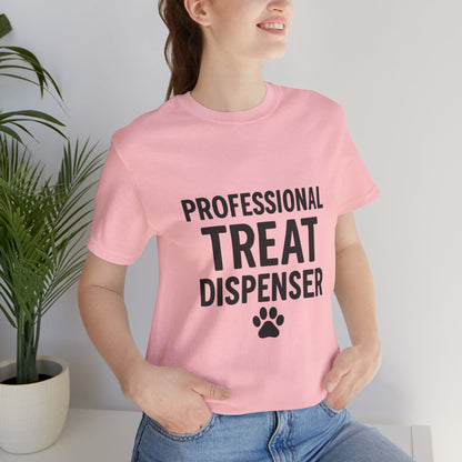 Professional Treat Dispenser Unisex Jersey Short Sleeve Tee T-shirt