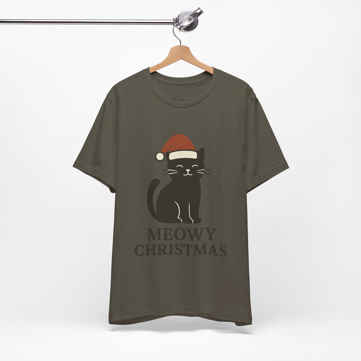 Meowy Christmas Unisex Jersey Short Sleeve Tee T-shirt