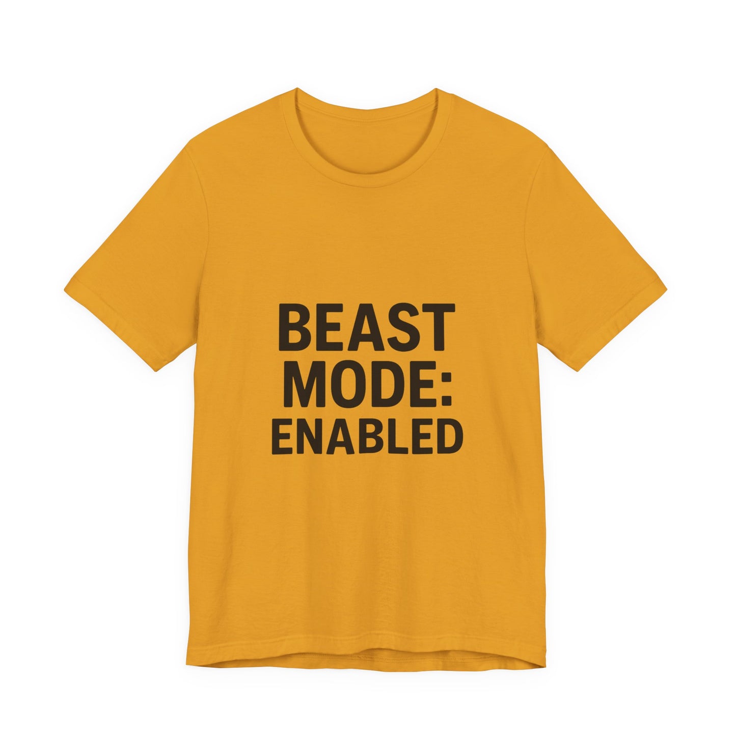 Beast Mode Enabled Unisex Jersey Short Sleeve Tee T-shirt