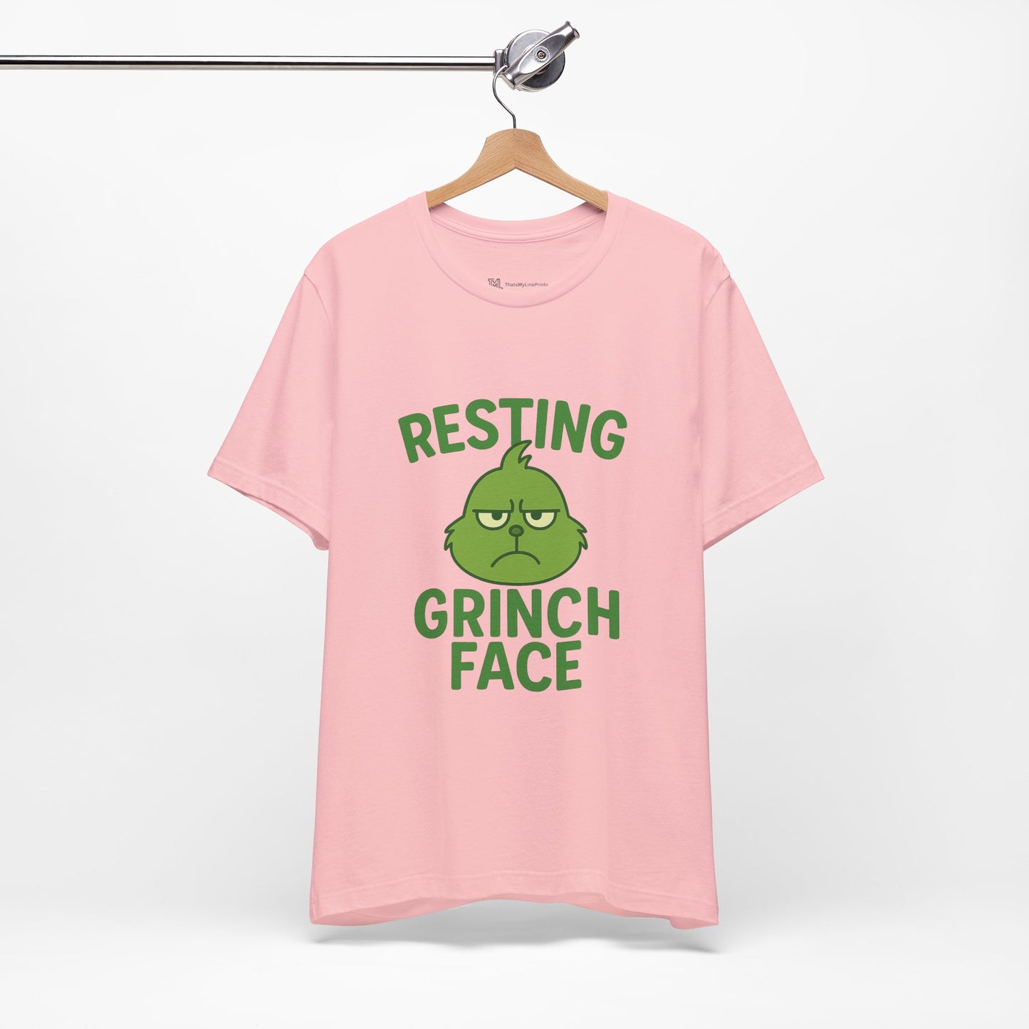 Gringe Resting Face Christmas Unisex Jersey Short Sleeve Tee T-shirt