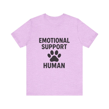 Emotional Human Support Unisex Jersey Short Sleeve Tee T-shirt