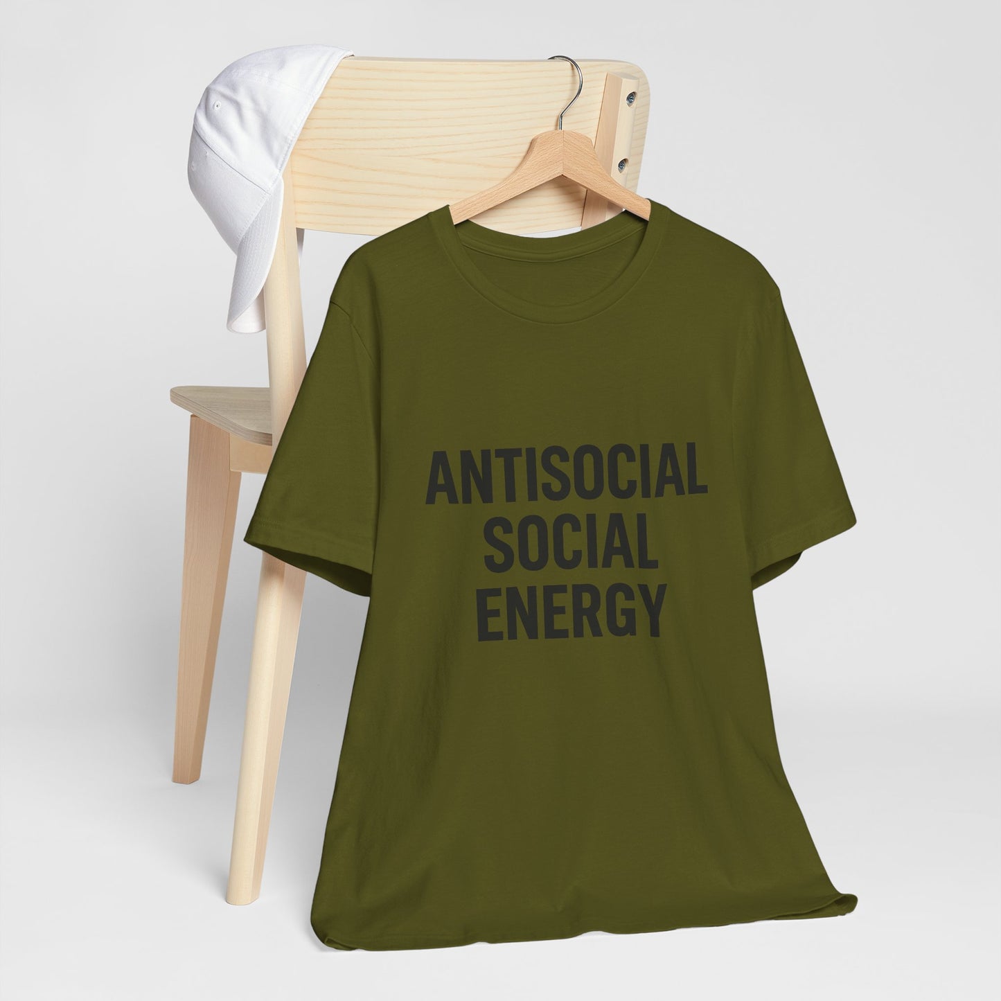 Antisocial Social Energy Unisex Jersey Short Sleeve Tee T-shirt
