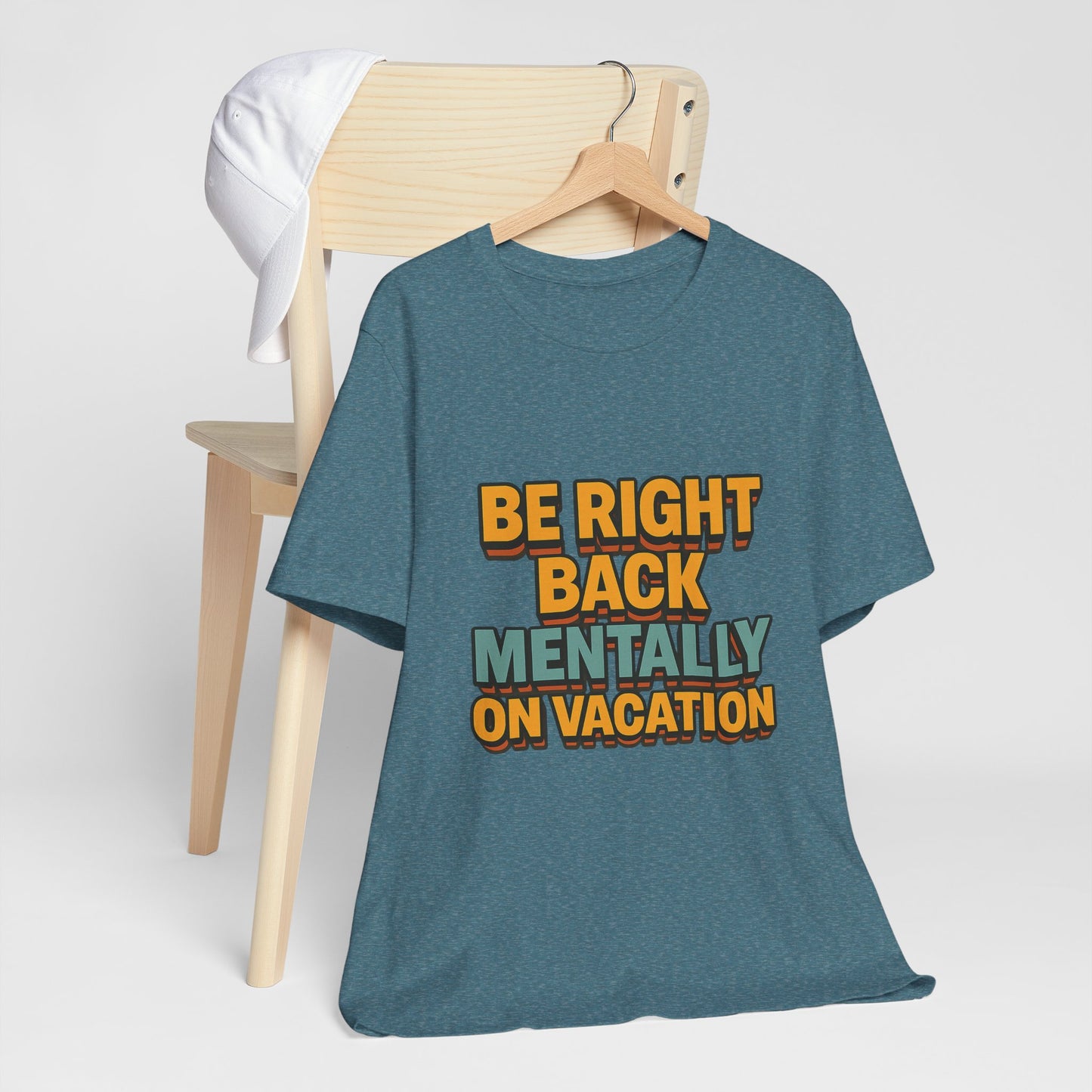 Mentally On Vacation Unisex Jersey Short Sleeve Tee T-shirt