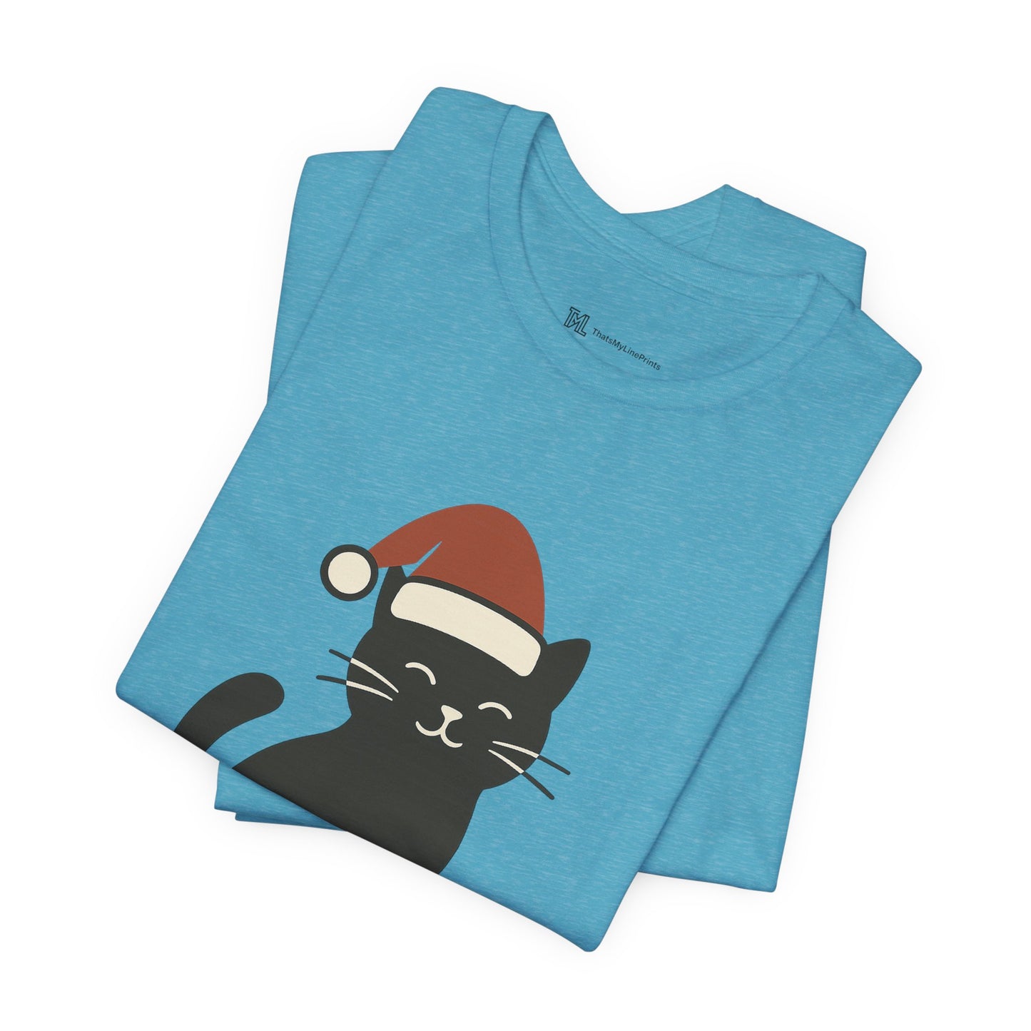 Meowy Christmas Unisex Jersey Short Sleeve Tee T-shirt