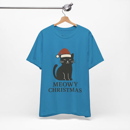Meowy Christmas Unisex Jersey Short Sleeve Tee T-shirt