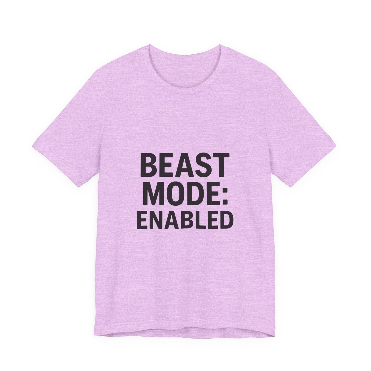 Beast Mode Enabled Unisex Jersey Short Sleeve Tee T-shirt