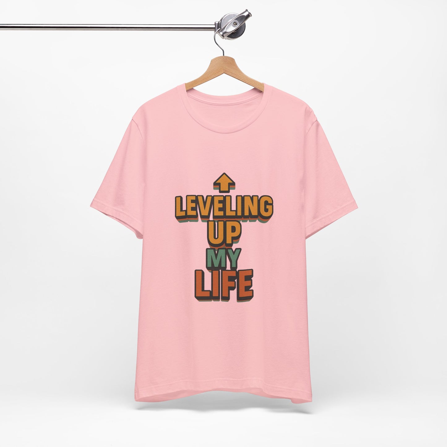 Leveling Up My Life Unisex Jersey Short Sleeve Tee T-shirt