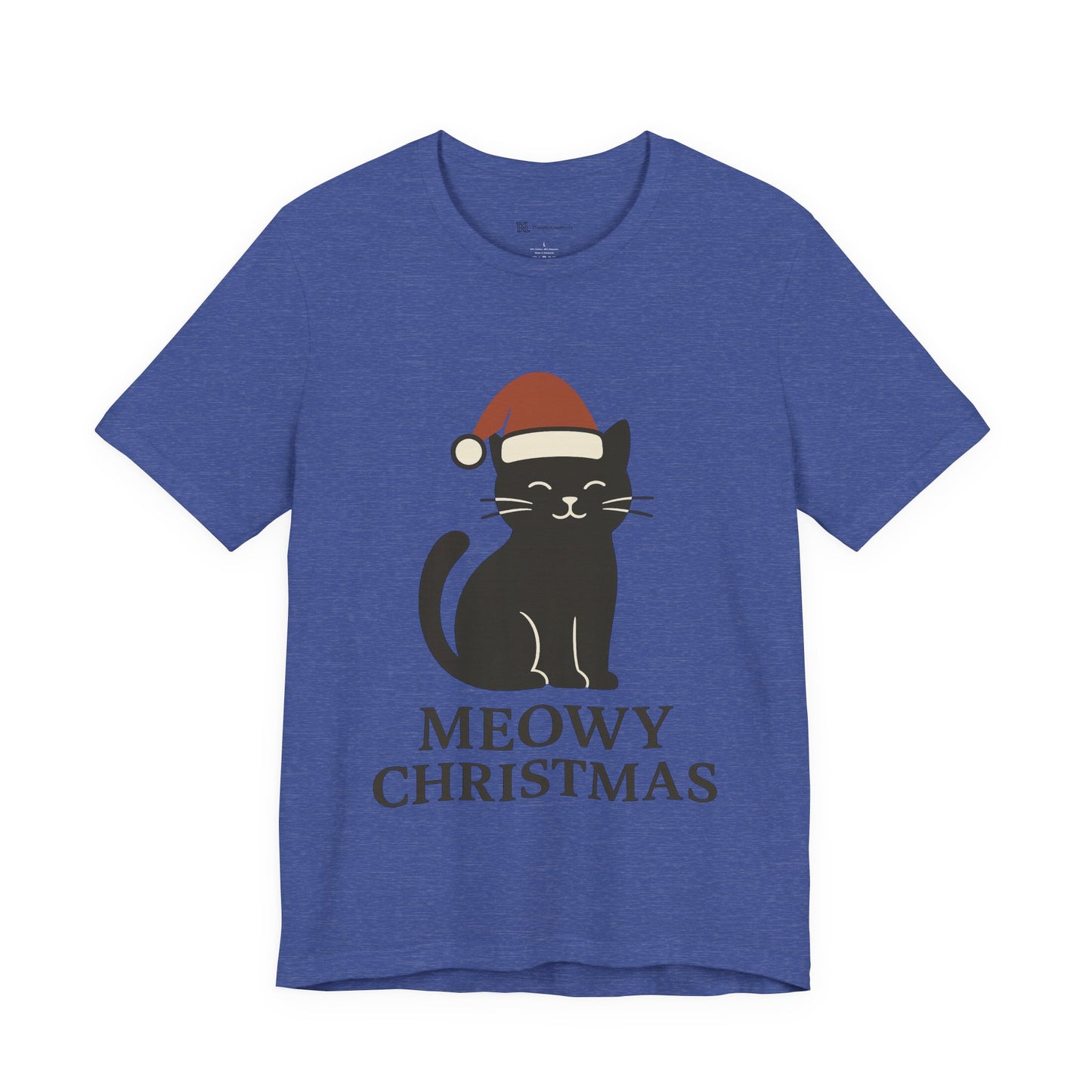Meowy Christmas Unisex Jersey Short Sleeve Tee T-shirt