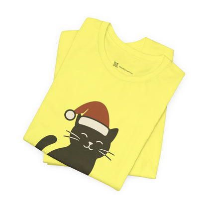 Meowy Christmas Unisex Jersey Short Sleeve Tee T-shirt