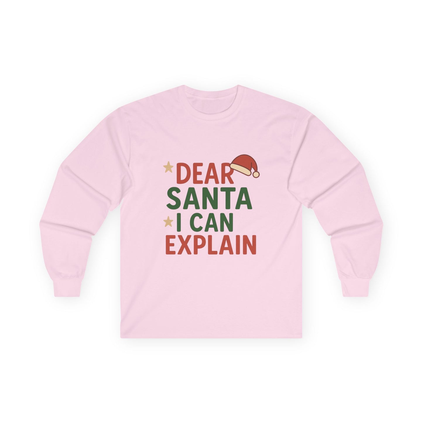 Dear Santa I Can Explain Christmas Unisex Ultra Cotton Long Sleeve Tee