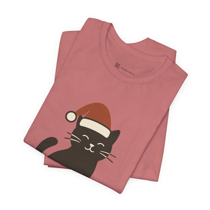 Meowy Christmas Unisex Jersey Short Sleeve Tee T-shirt
