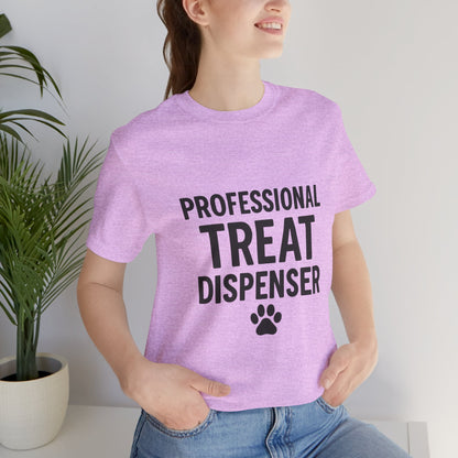 Professional Treat Dispenser Unisex Jersey Short Sleeve Tee T-shirt