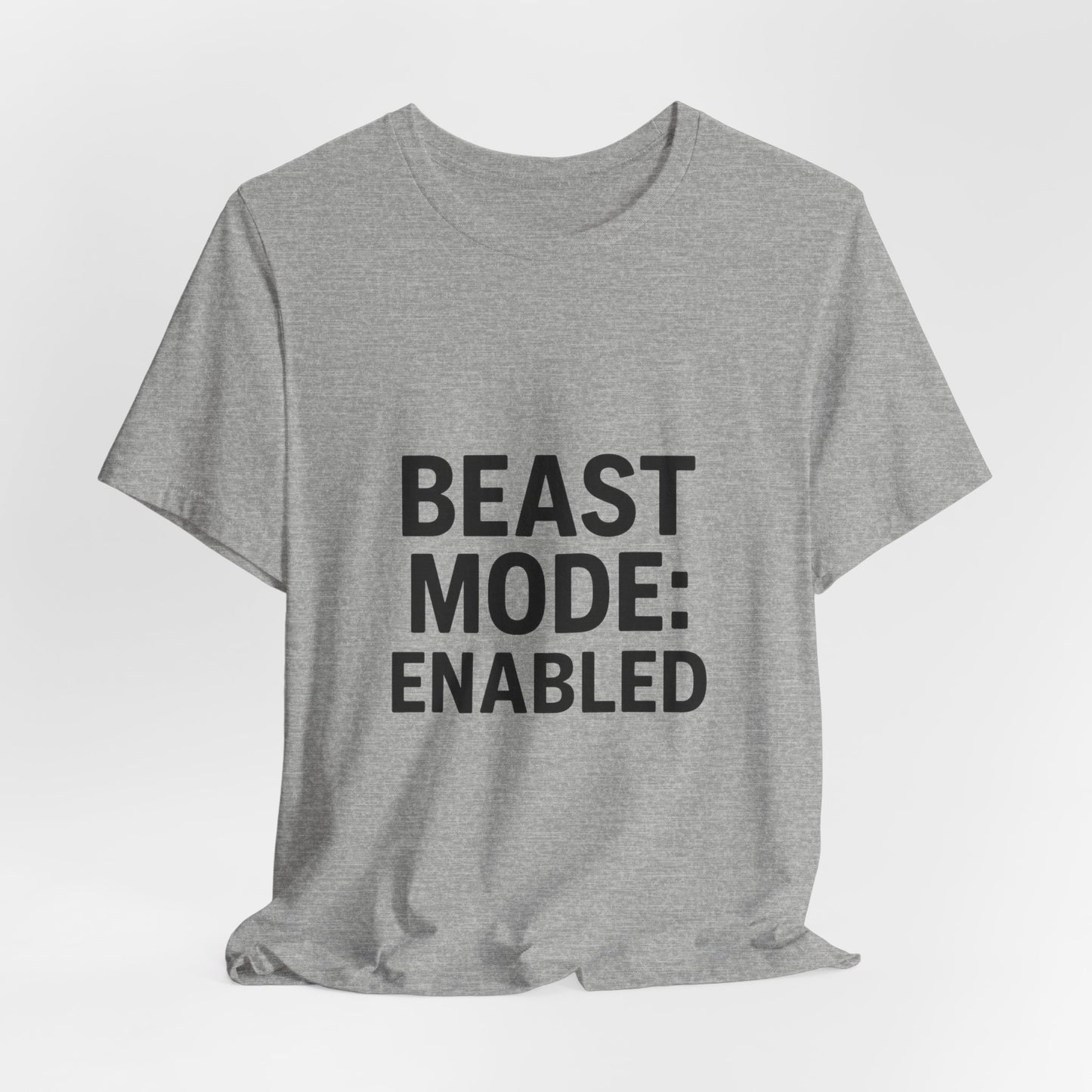 Beast Mode Enabled Unisex Jersey Short Sleeve Tee T-shirt