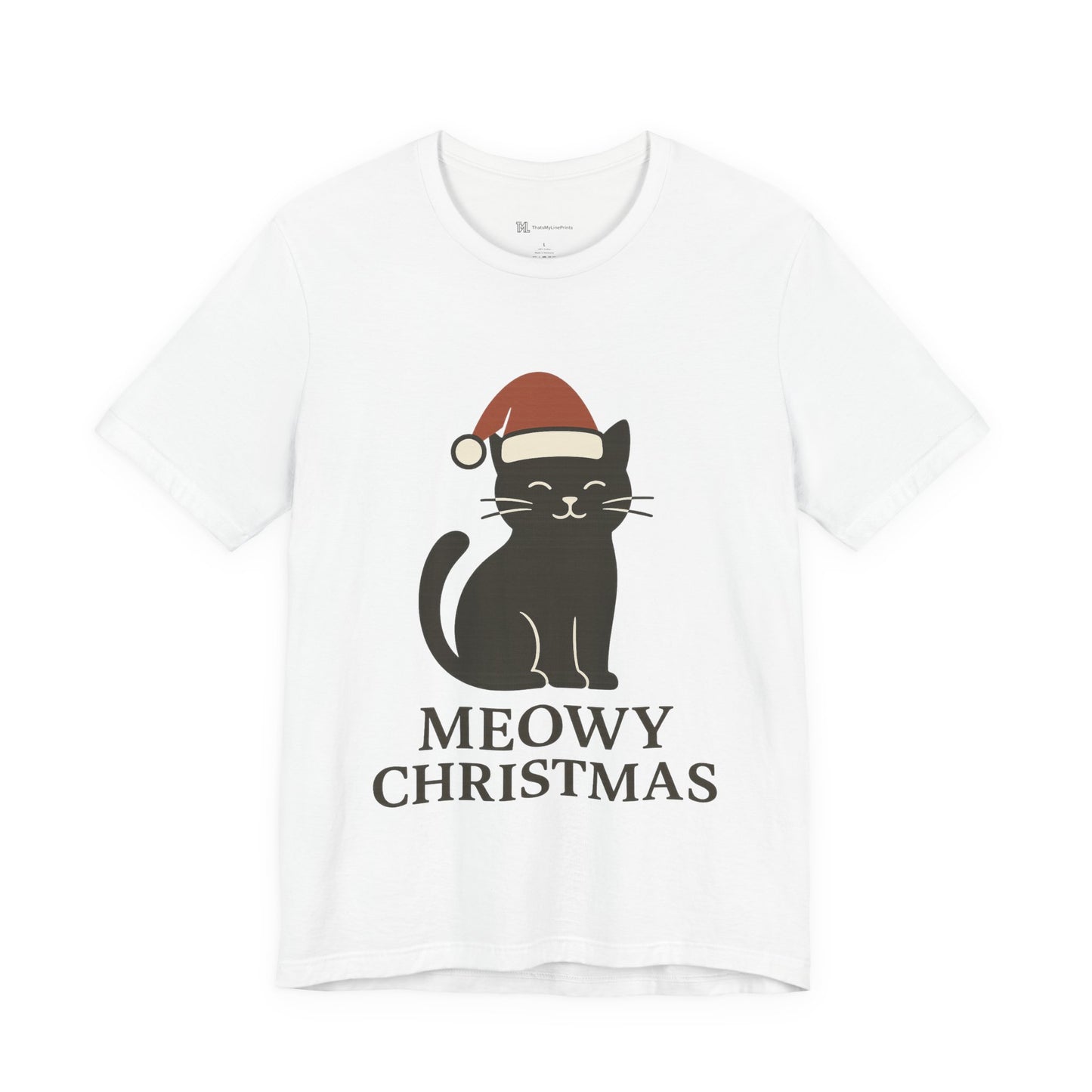 Meowy Christmas Unisex Jersey Short Sleeve Tee T-shirt