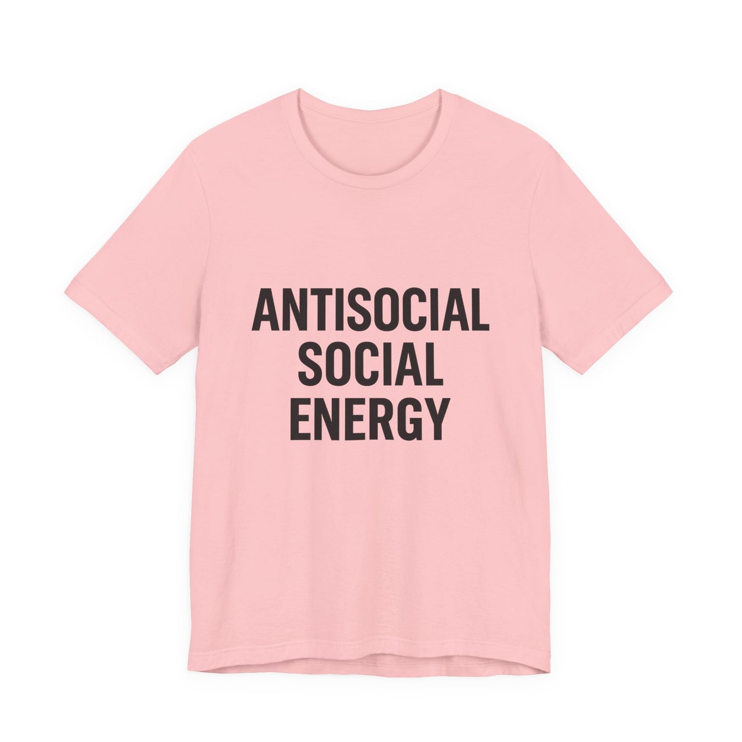 Antisocial Social Energy Unisex Jersey Short Sleeve Tee T-shirt