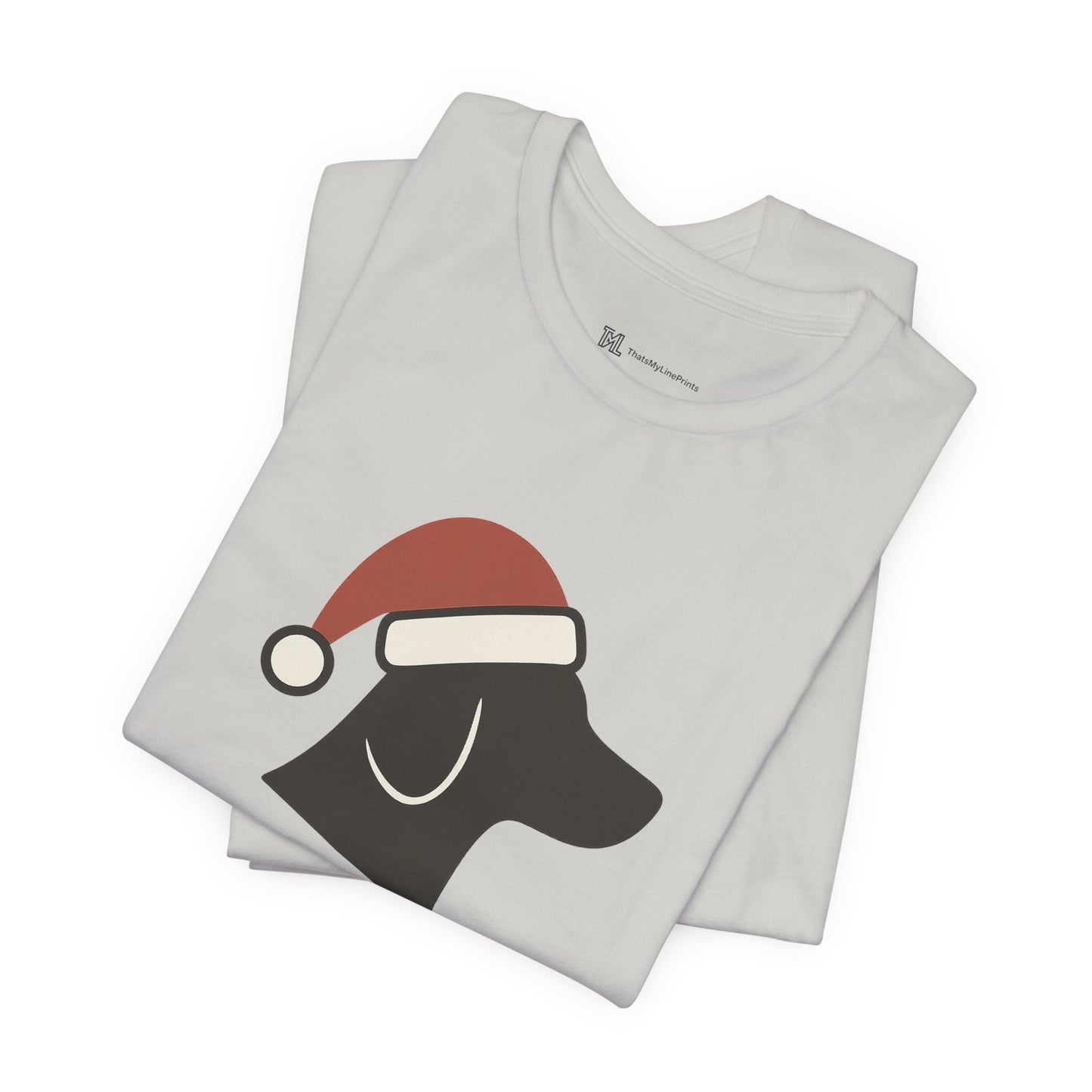 Merry Woofmas Christmas Unisex Jersey Short Sleeve Tee T-shirt