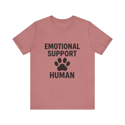 Emotional Human Support Unisex Jersey Short Sleeve Tee T-shirt