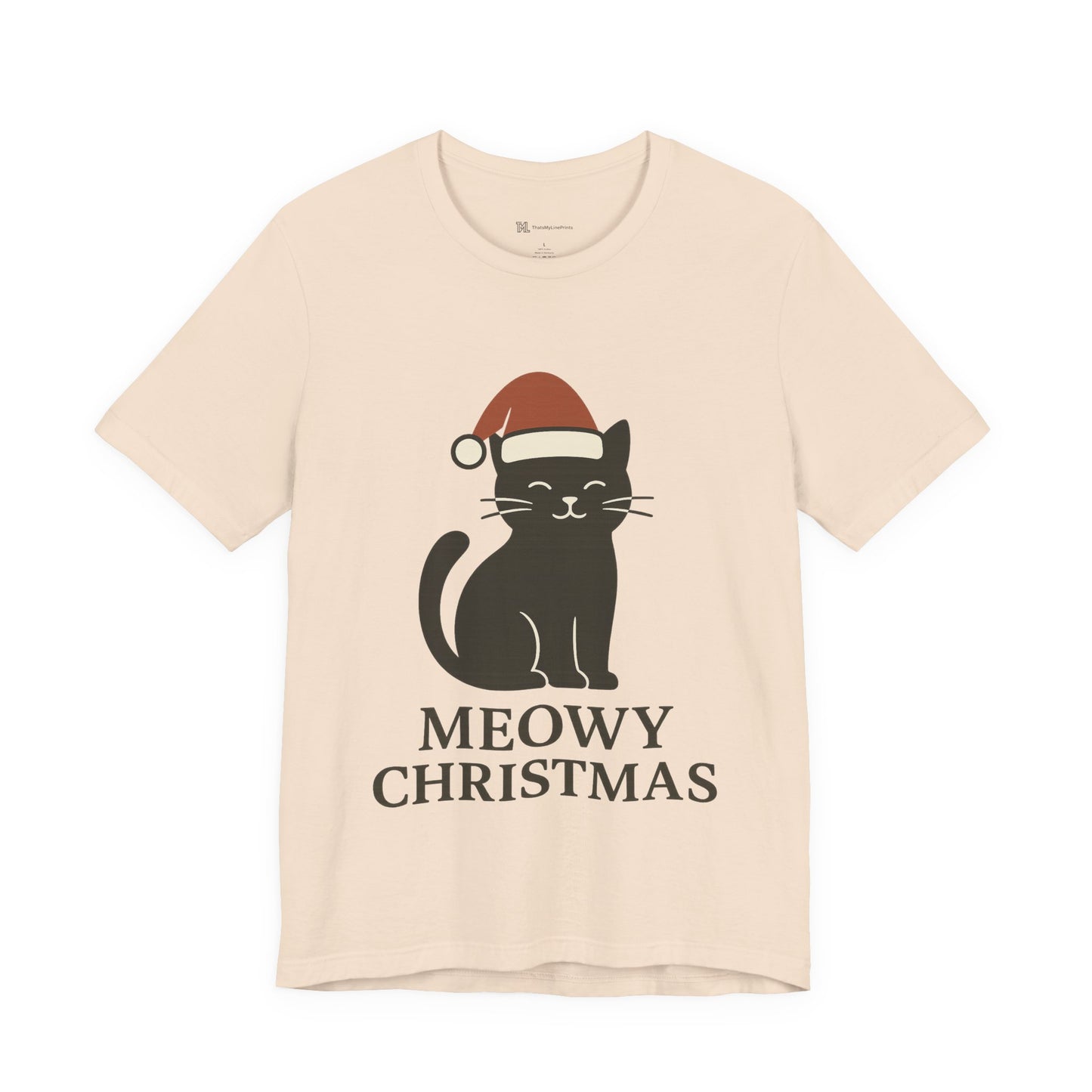 Meowy Christmas Unisex Jersey Short Sleeve Tee T-shirt