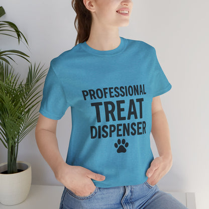 Professional Treat Dispenser Unisex Jersey Short Sleeve Tee T-shirt