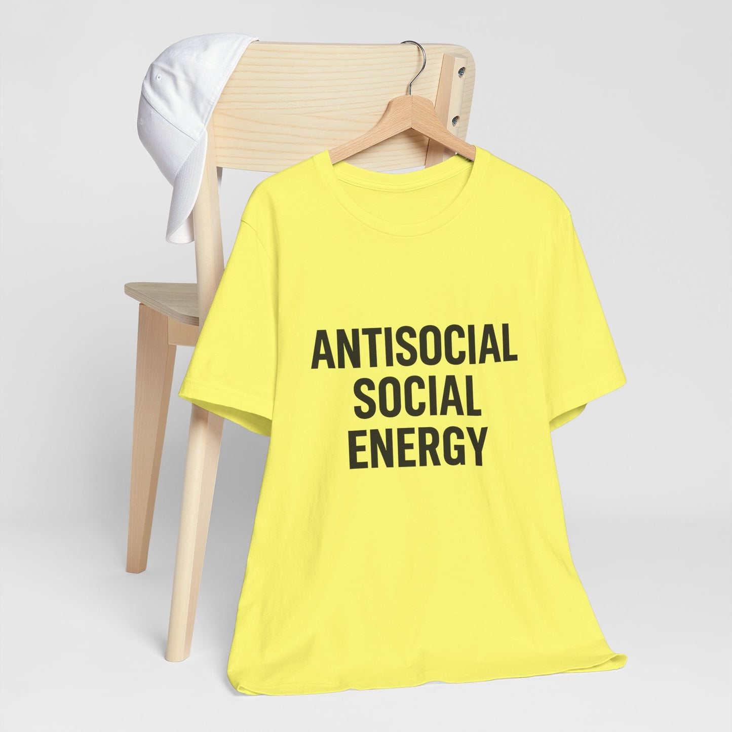 Antisocial Social Energy Unisex Jersey Short Sleeve Tee T-shirt