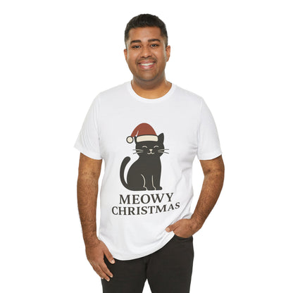 Meowy Christmas Unisex Jersey Short Sleeve Tee T-shirt