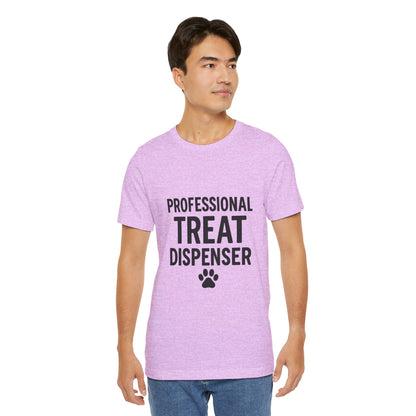 Professional Treat Dispenser Unisex Jersey Short Sleeve Tee T-shirt