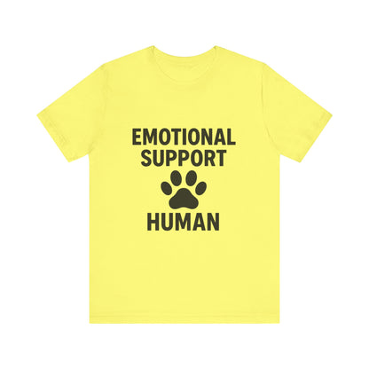 Emotional Human Support Unisex Jersey Short Sleeve Tee T-shirt