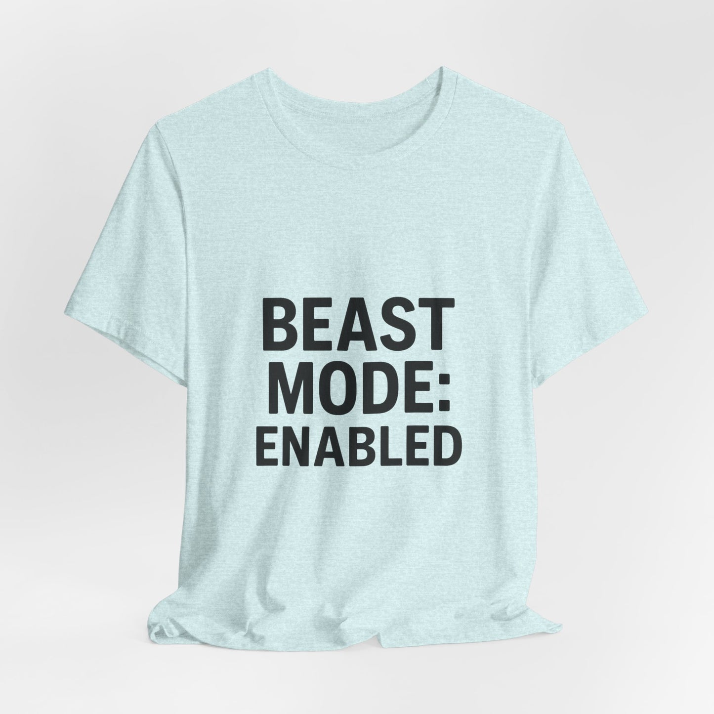 Beast Mode Enabled Unisex Jersey Short Sleeve Tee T-shirt
